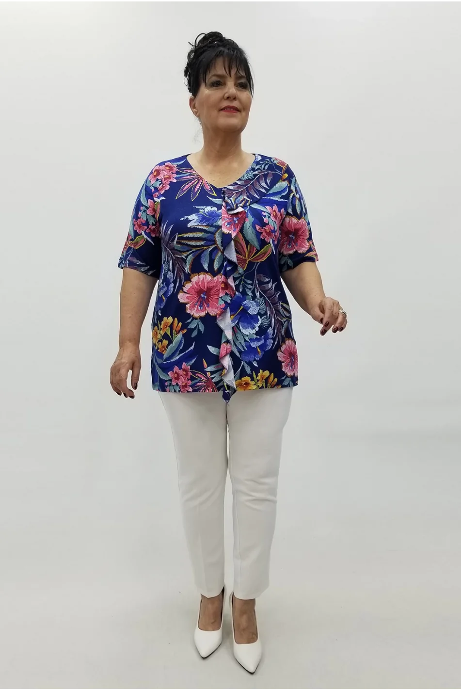 Miraggio Büyük Beden Bluz 99703 SAKS