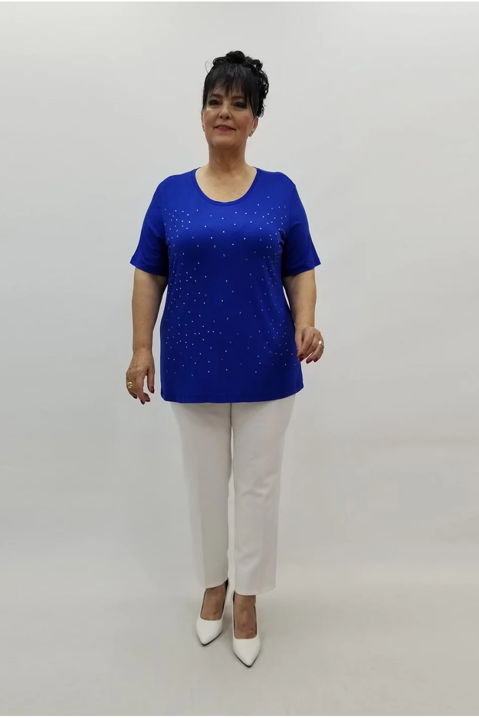 Miraggio Büyük Beden Bluz 99761 SAKS