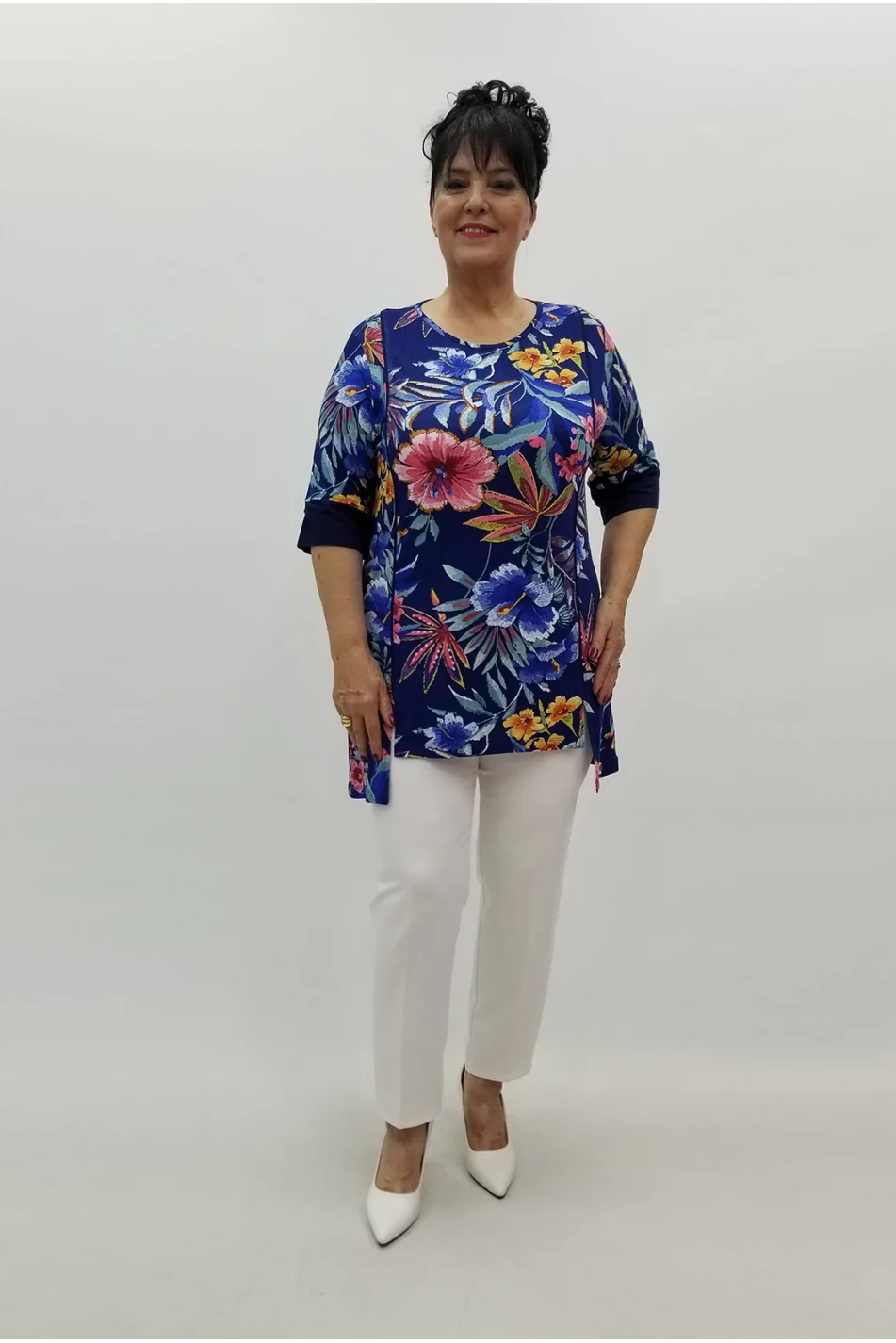 Miraggio Büyük Beden Bluz 99767 SAKS