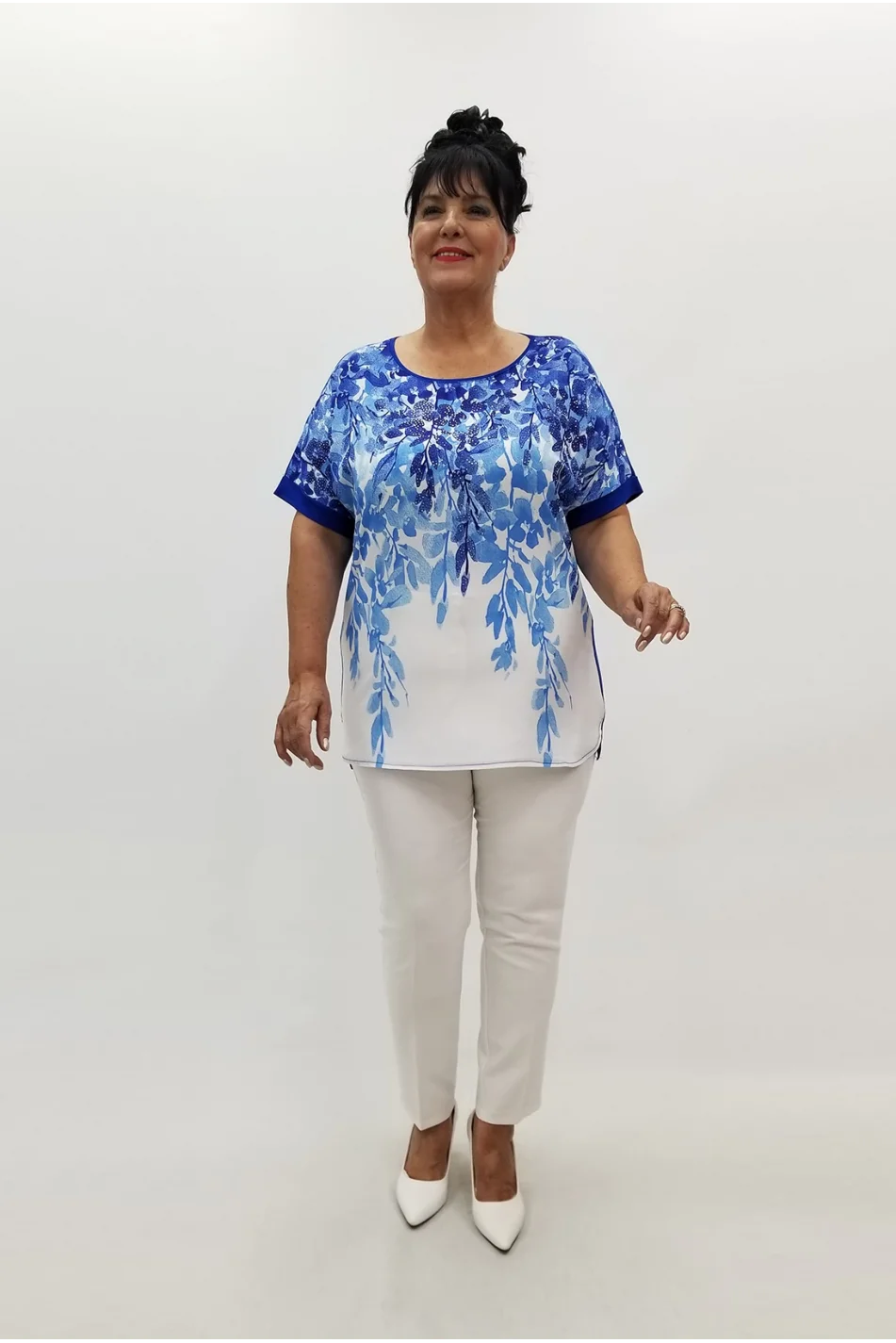 Miraggio Büyük Beden Bluz 99862 SAKS