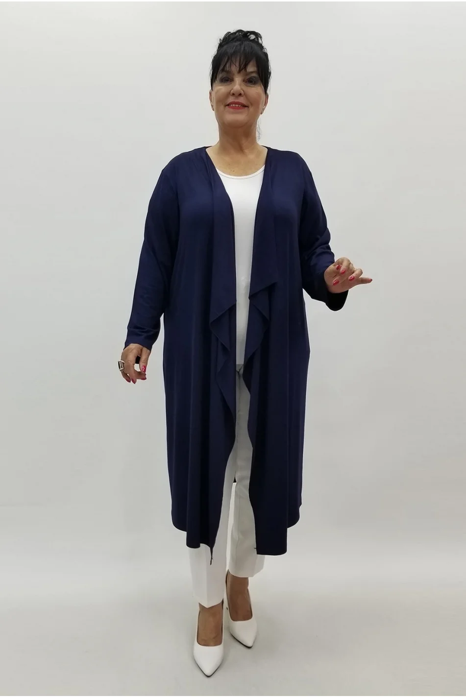 Miraggio Büyük Beden Ceket 4017 LACİVERT