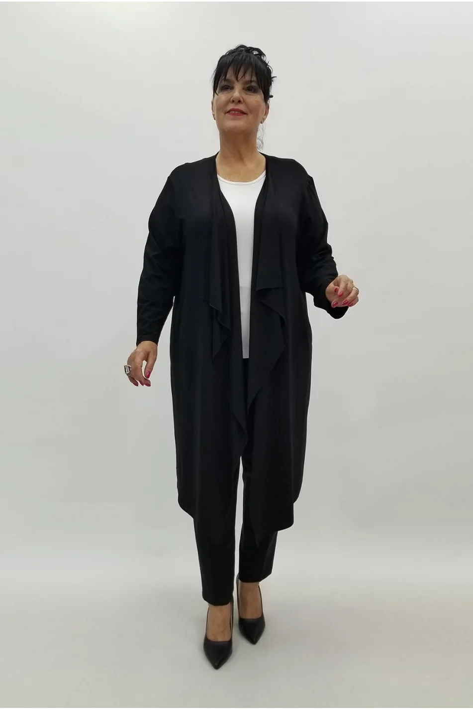 Miraggio Büyük Beden Ceket 4017 SİYAH