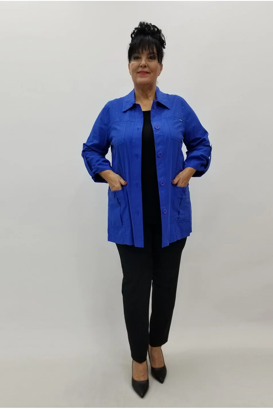 Miraggio Büyük Beden Ceket 4038 SAKS