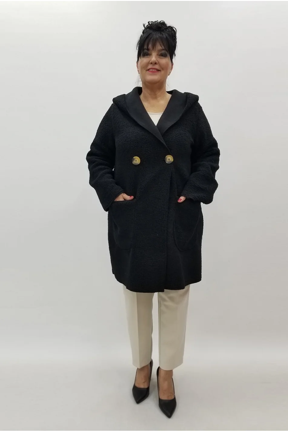 Miraggio Büyük Beden Ceket 4083 SİYAH