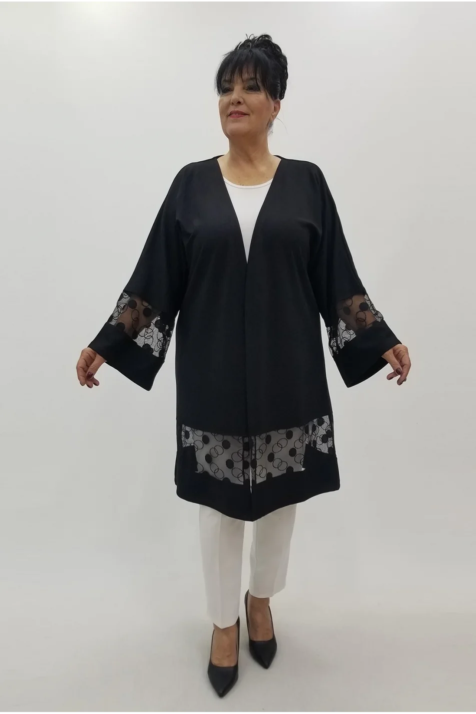 Miraggio Büyük Beden Ceket 4090 SİYAH