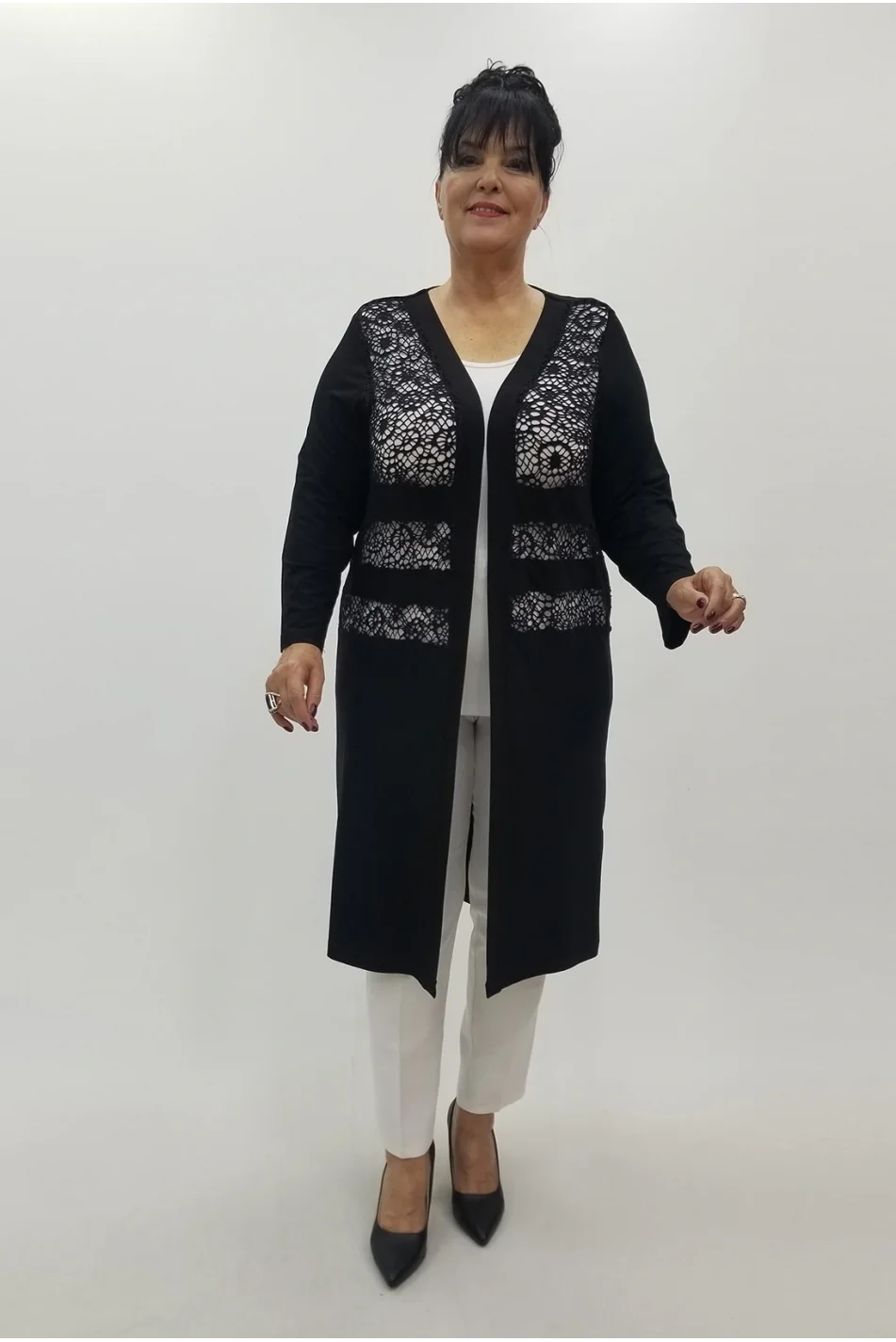 Miraggio Büyük Beden Ceket 4092 SİYAH