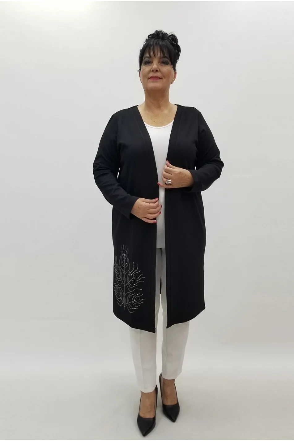 Miraggio Büyük Beden Ceket 4122 SİYAH