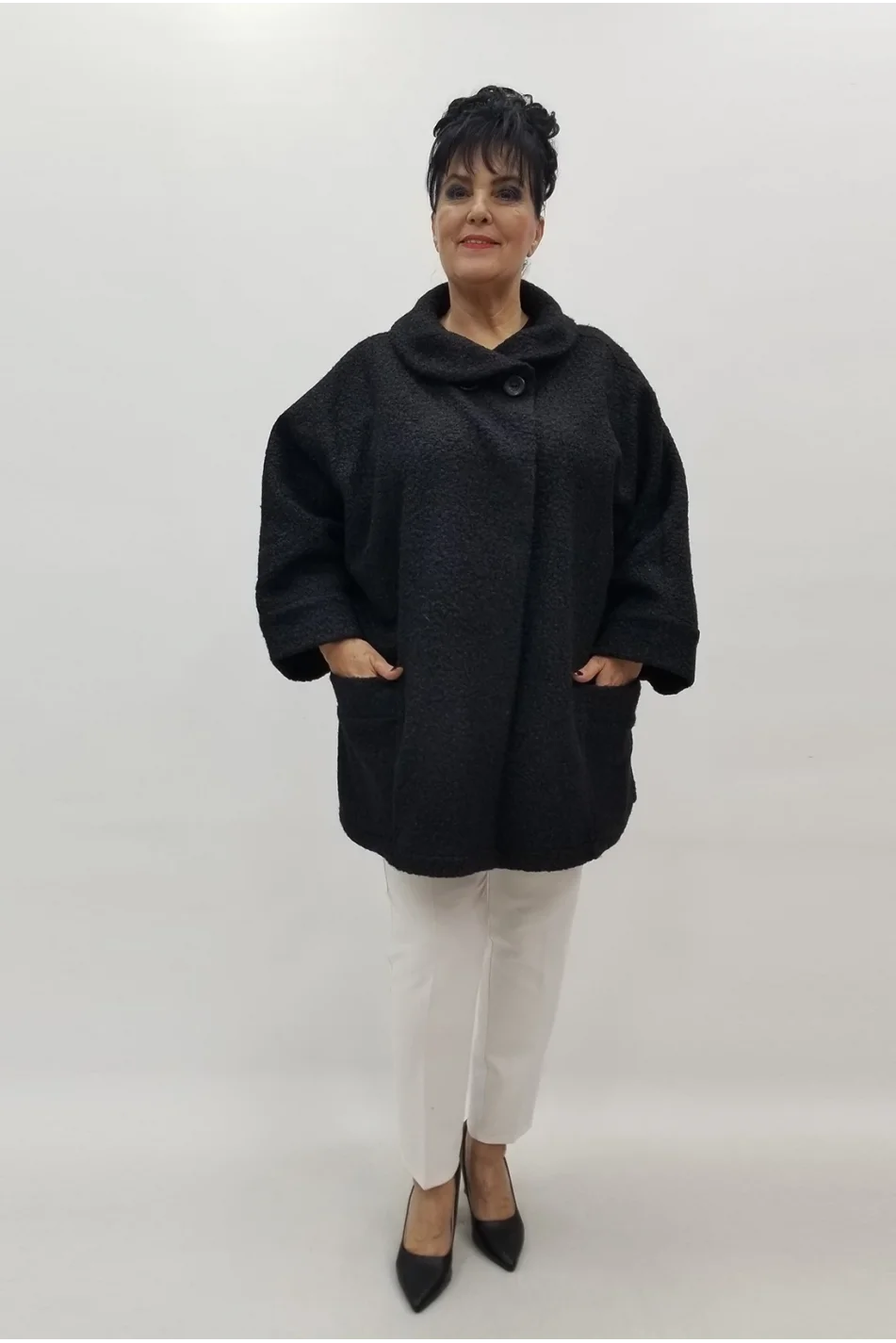 Miraggio Büyük Beden Ceket 4129 SİYAH