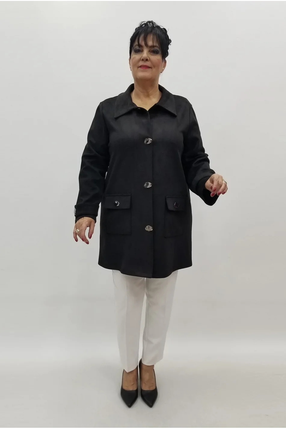 Miraggio Büyük Beden Ceket 4146 SİYAH