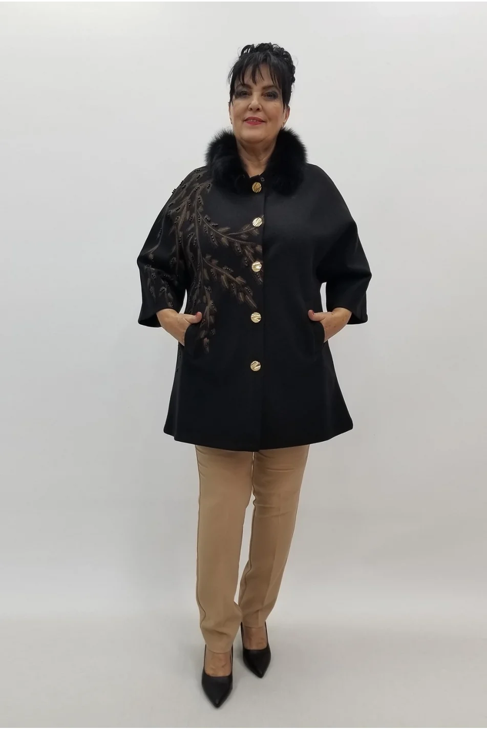 Miraggio Büyük Beden Ceket 4153 SİYAH