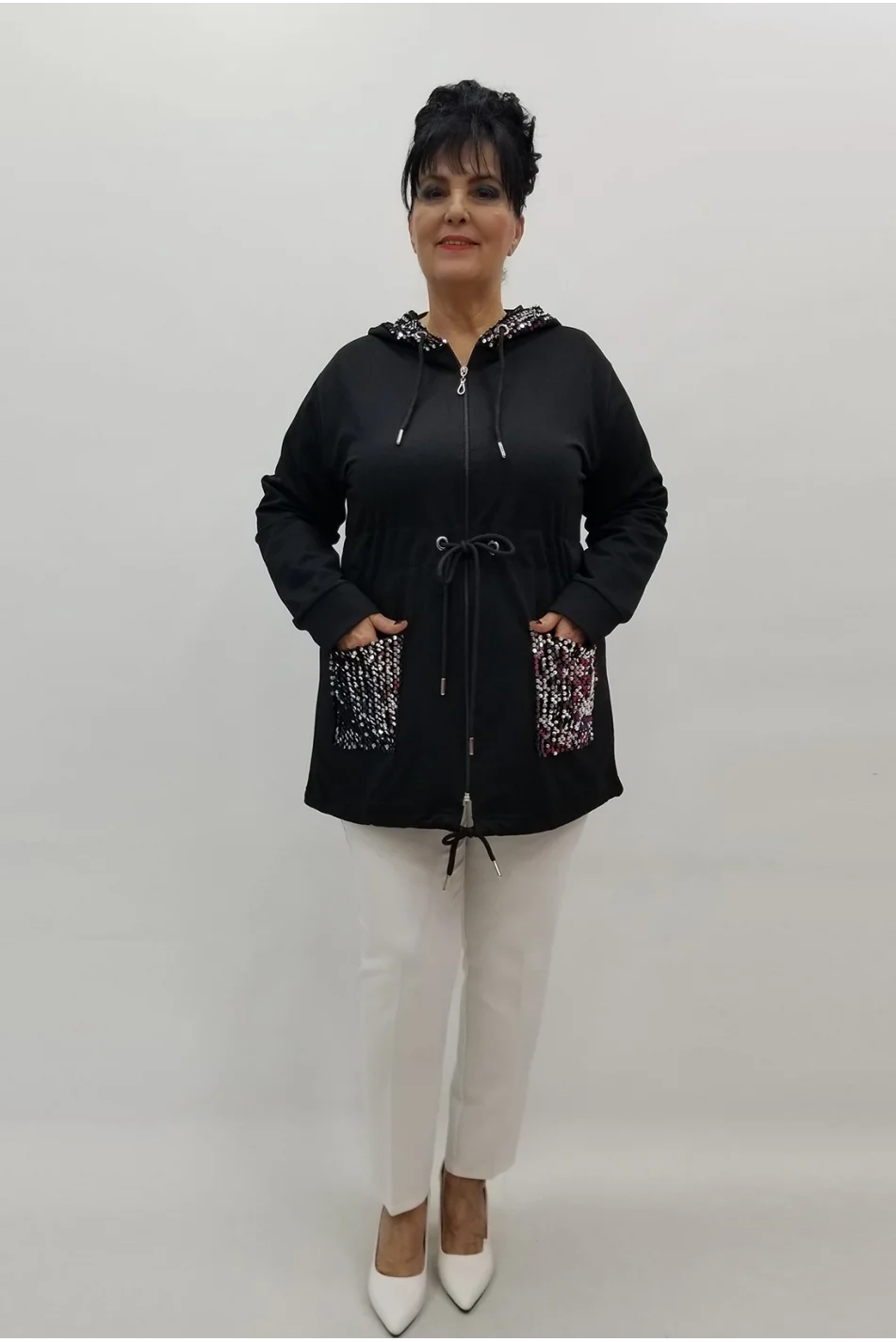 Miraggio Büyük Beden Ceket 4191 SİYAH