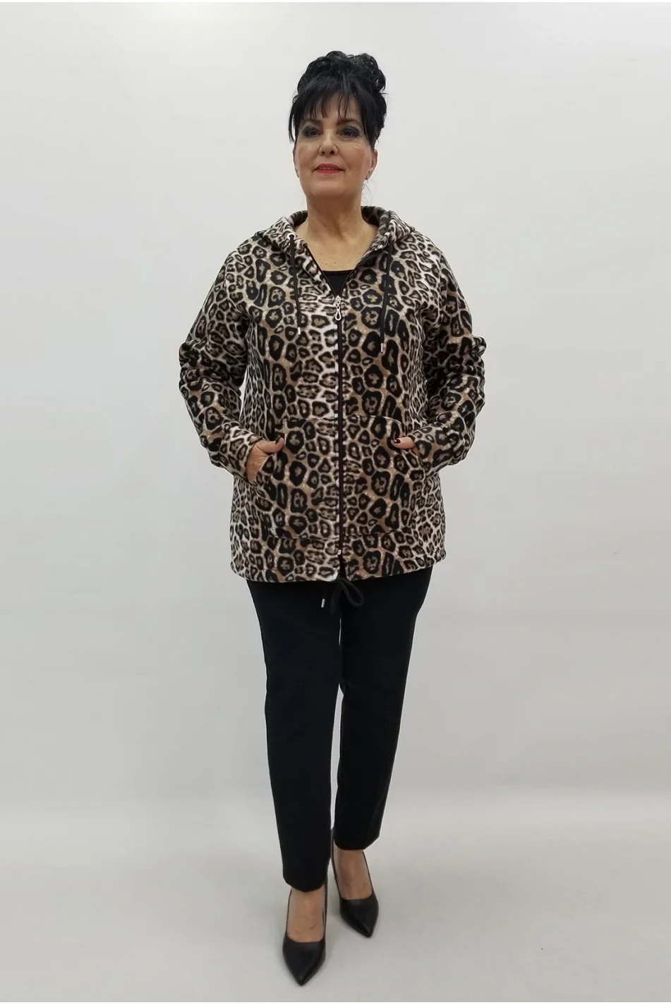 Miraggio Büyük Beden Ceket 4193 KAHVE