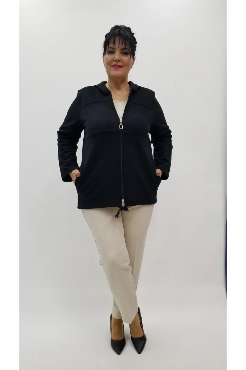 Miraggio Büyük Beden Ceket 4228 SİYAH