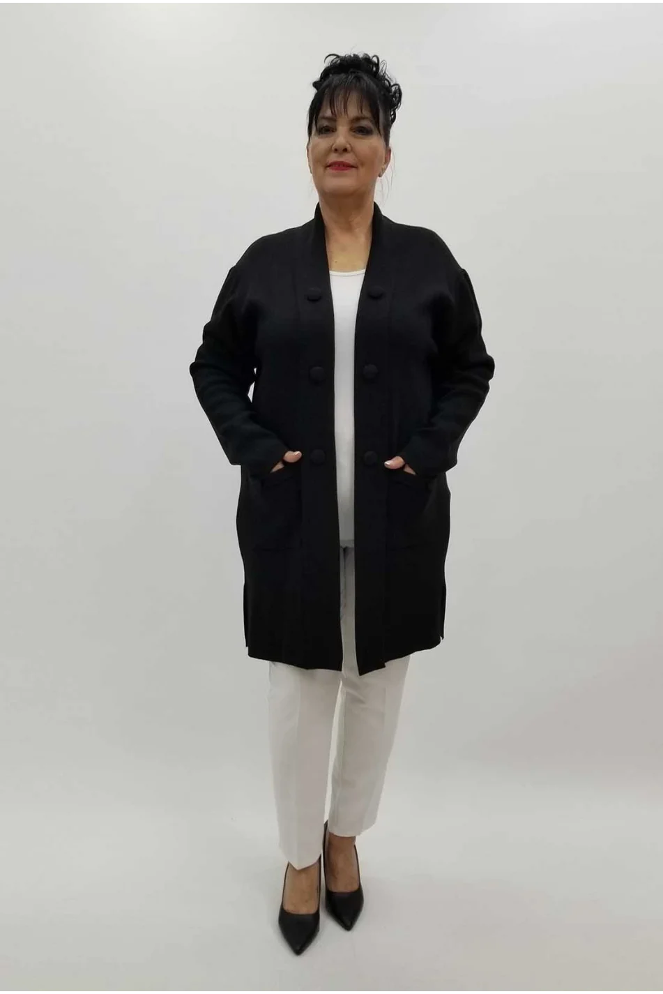 Miraggio Büyük Beden Ceket 4236 SİYAH