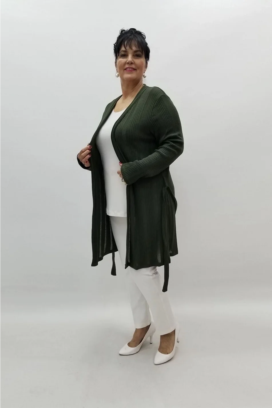 Miraggio Büyük Beden Ceket 98313 HAKİ