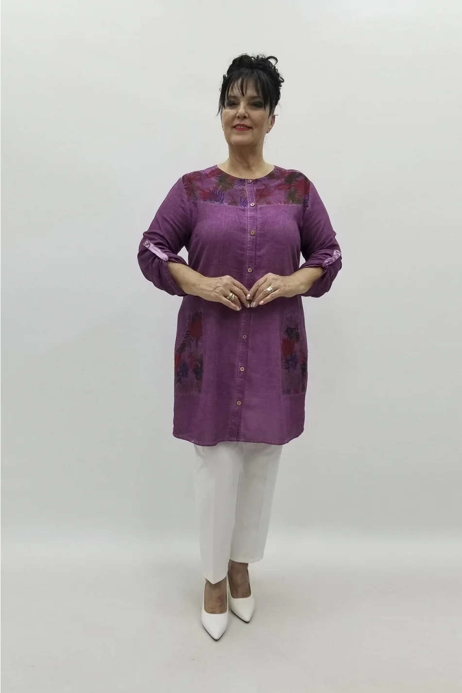 Miraggio Büyük Beden Ceket 98760 MÜRDÜM