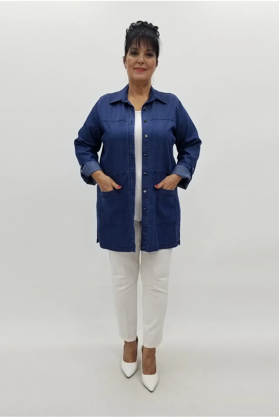 Miraggio Büyük Beden Ceket 98981 KOT LACİ