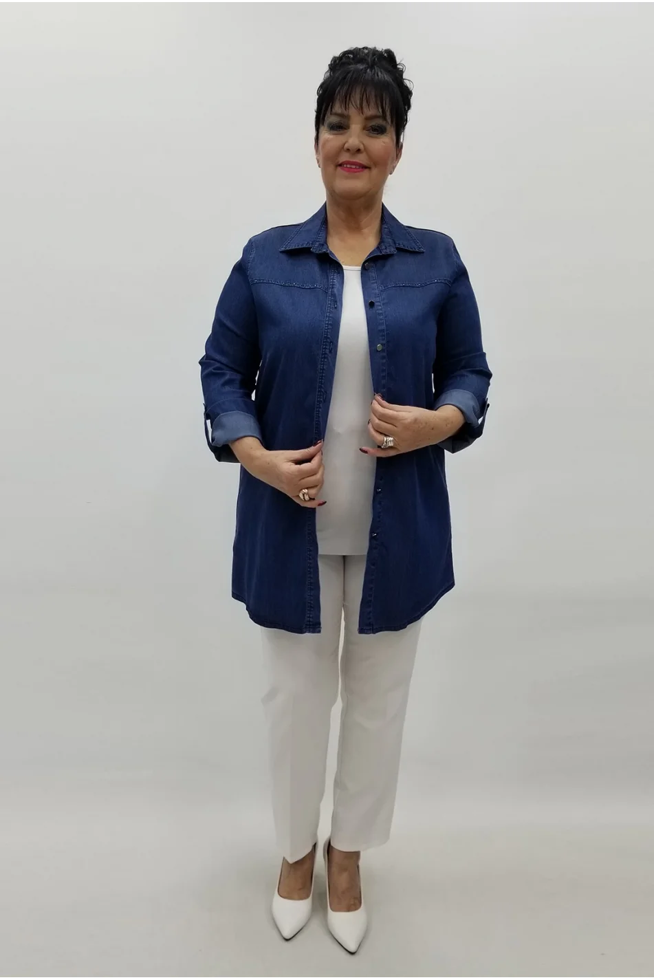 Miraggio Büyük Beden Ceket 98982 KOT LACİ