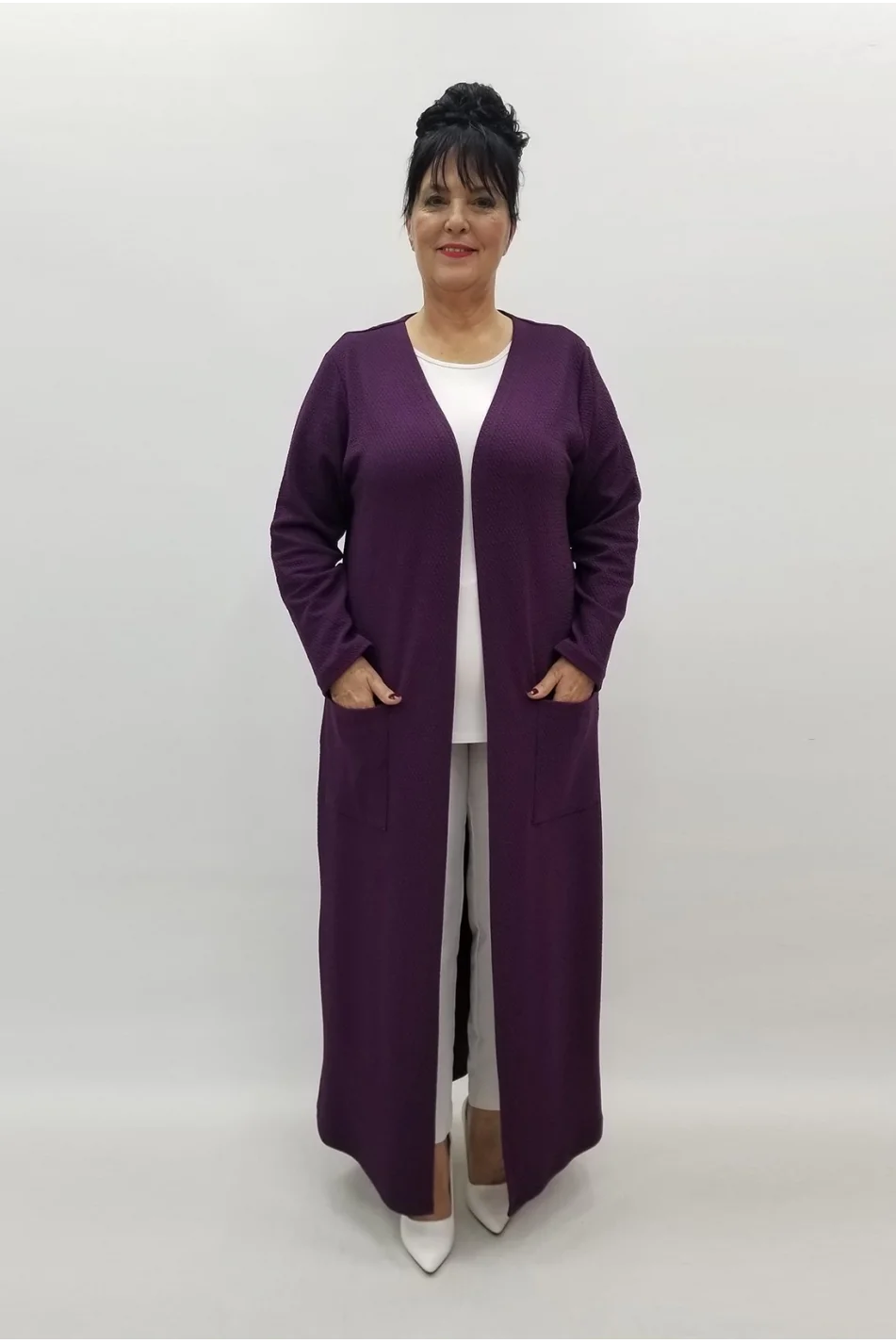 Miraggio Büyük Beden Ceket 99077 MOR