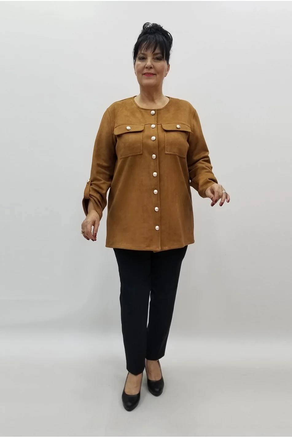 Miraggio Büyük Beden Ceket 99375 TABA