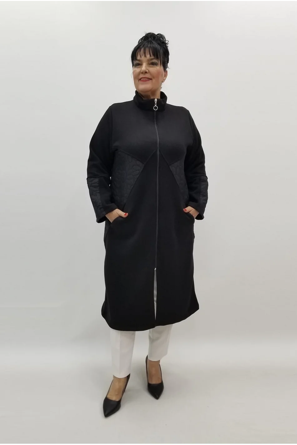 Miraggio Büyük Beden Ceket 99454 SİYAH