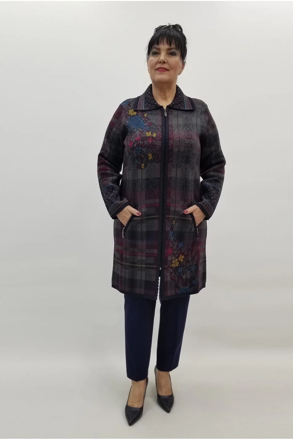 Miraggio Büyük Beden Ceket 99468 LACİVERT