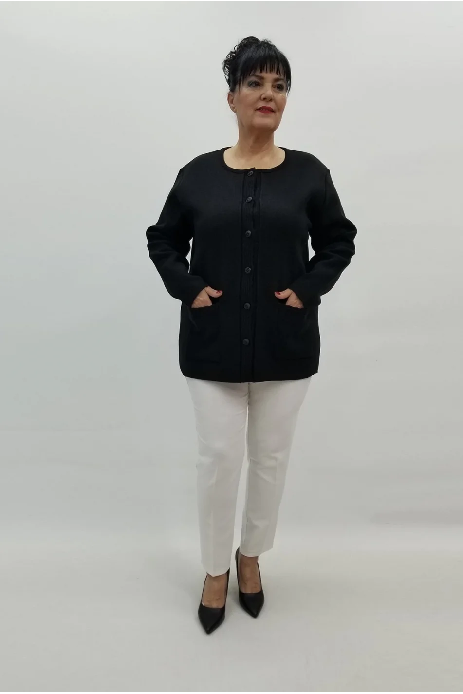 Miraggio Büyük Beden Ceket 99475 SİYAH