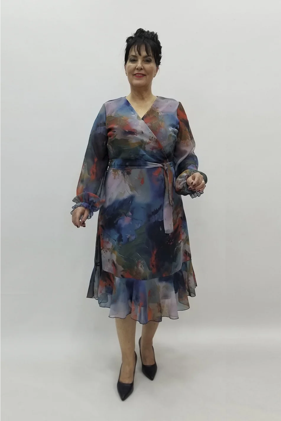 Miraggio Büyük Beden Elbise 98328 ORJİNAL