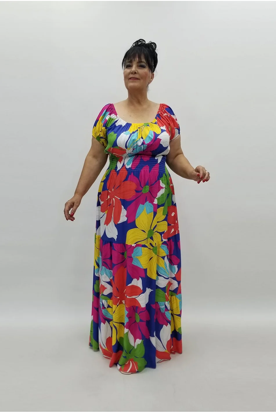 Miraggio Büyük Beden Elbise 98840 ORJİNAL