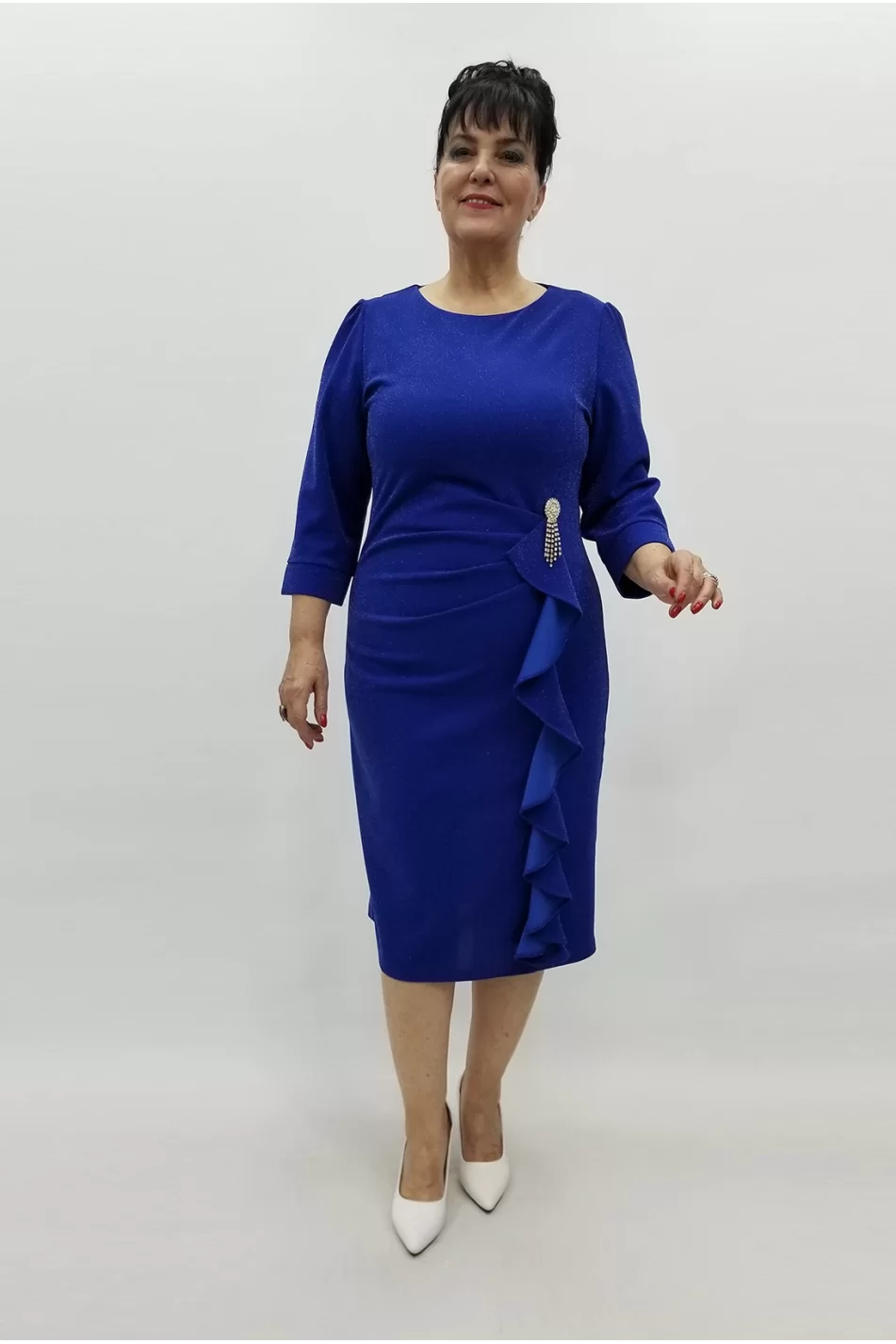 Miraggio Büyük Beden Elbise 99436 SAKS