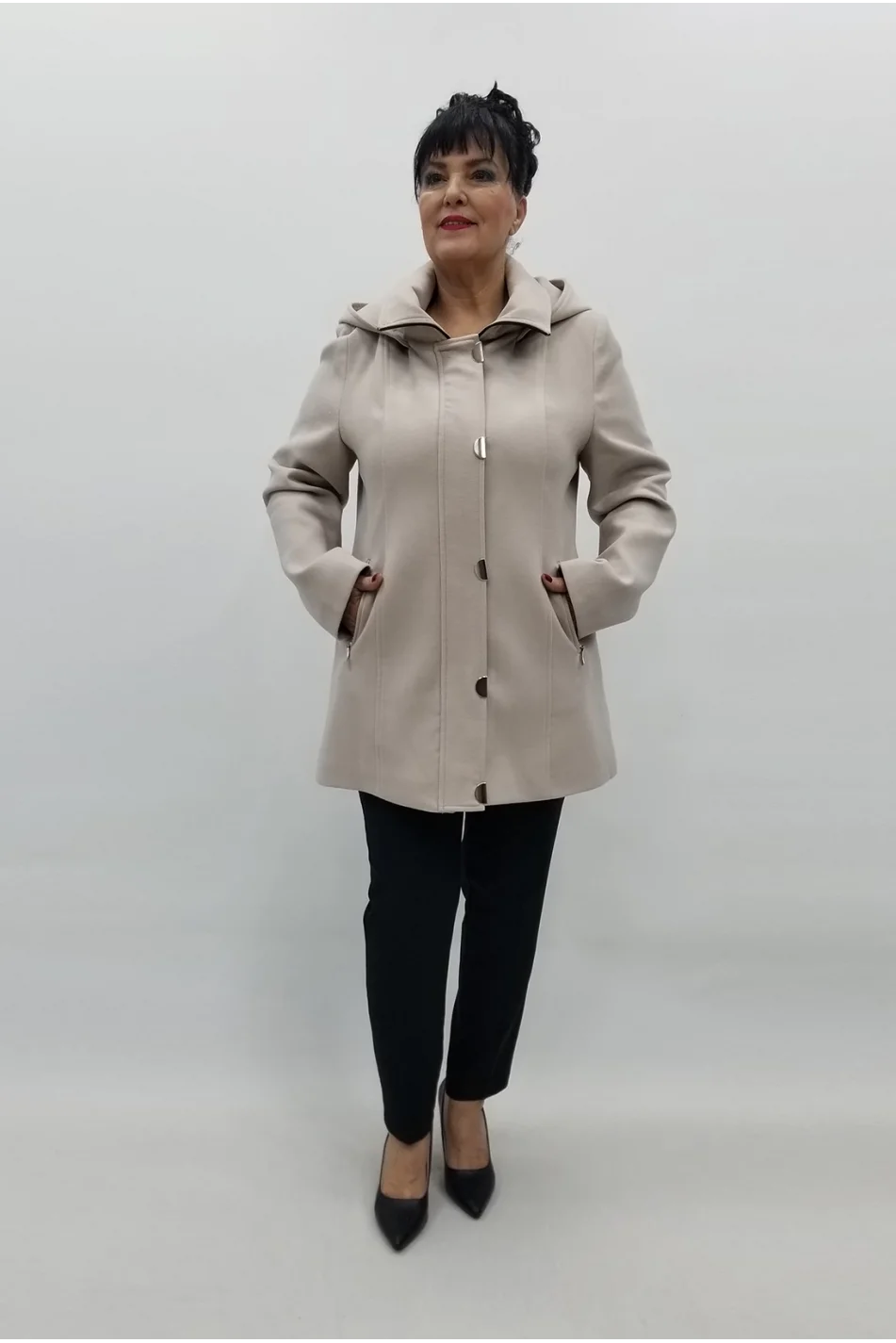 Miraggio Büyük Beden Kaban 99000 BEJ