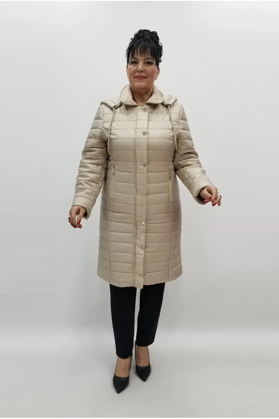 Miraggio Büyük Beden Kaban 99450 TAŞ