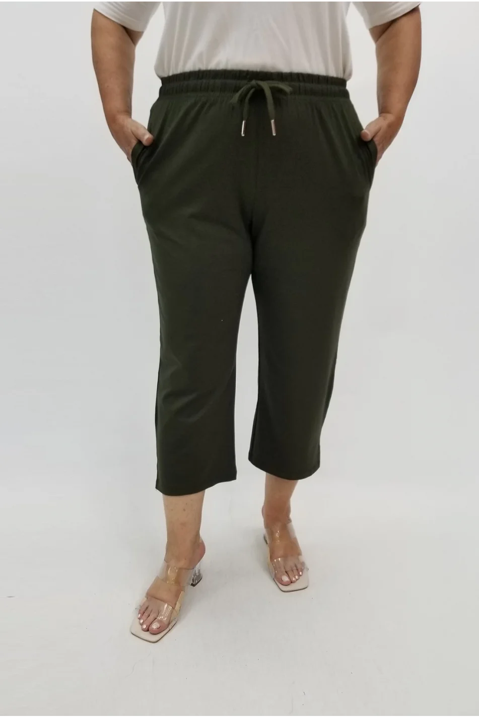 Miraggio Büyük Beden Kapri 99840 HAKİ