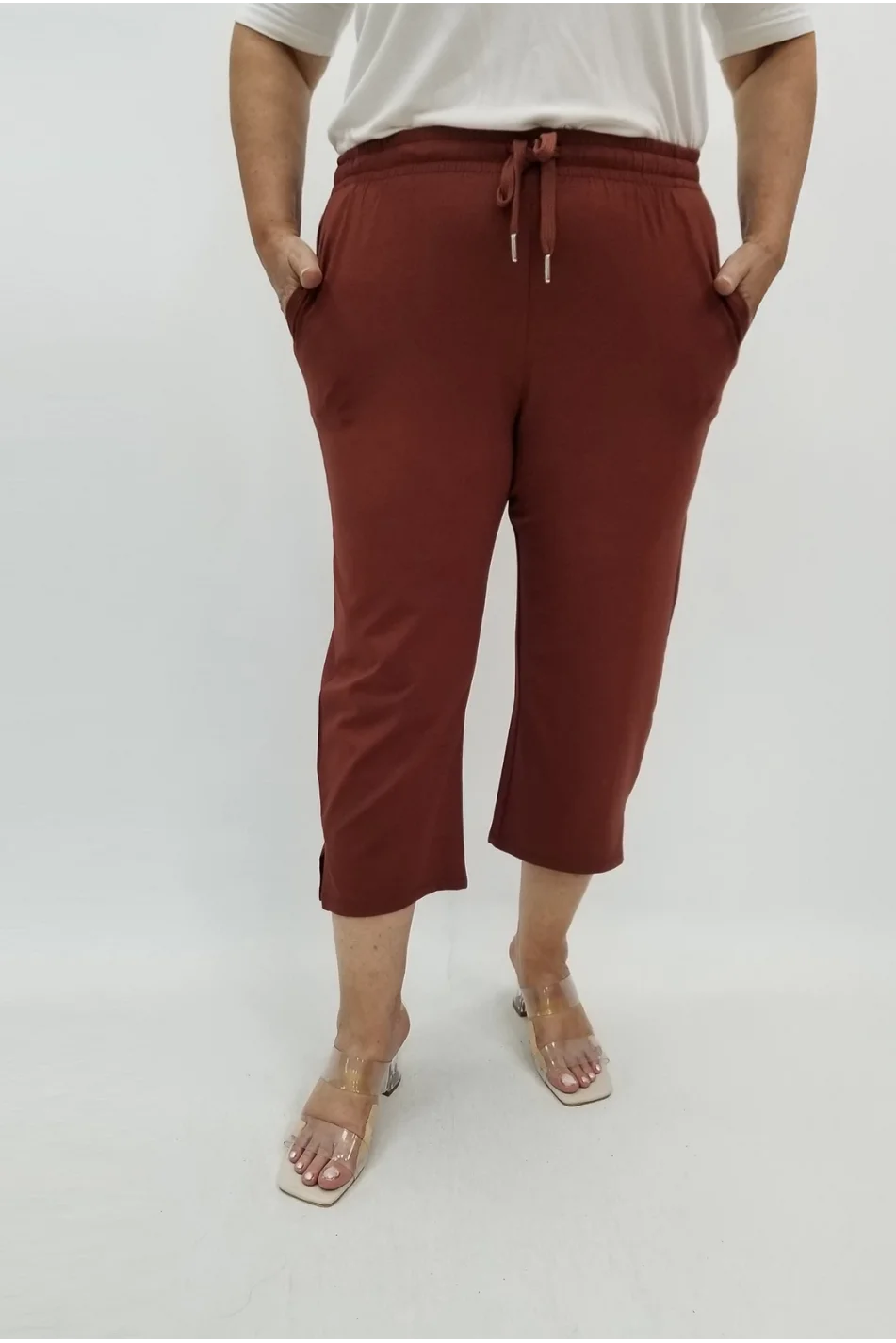 Miraggio Büyük Beden Kapri 99840 KİREMİT