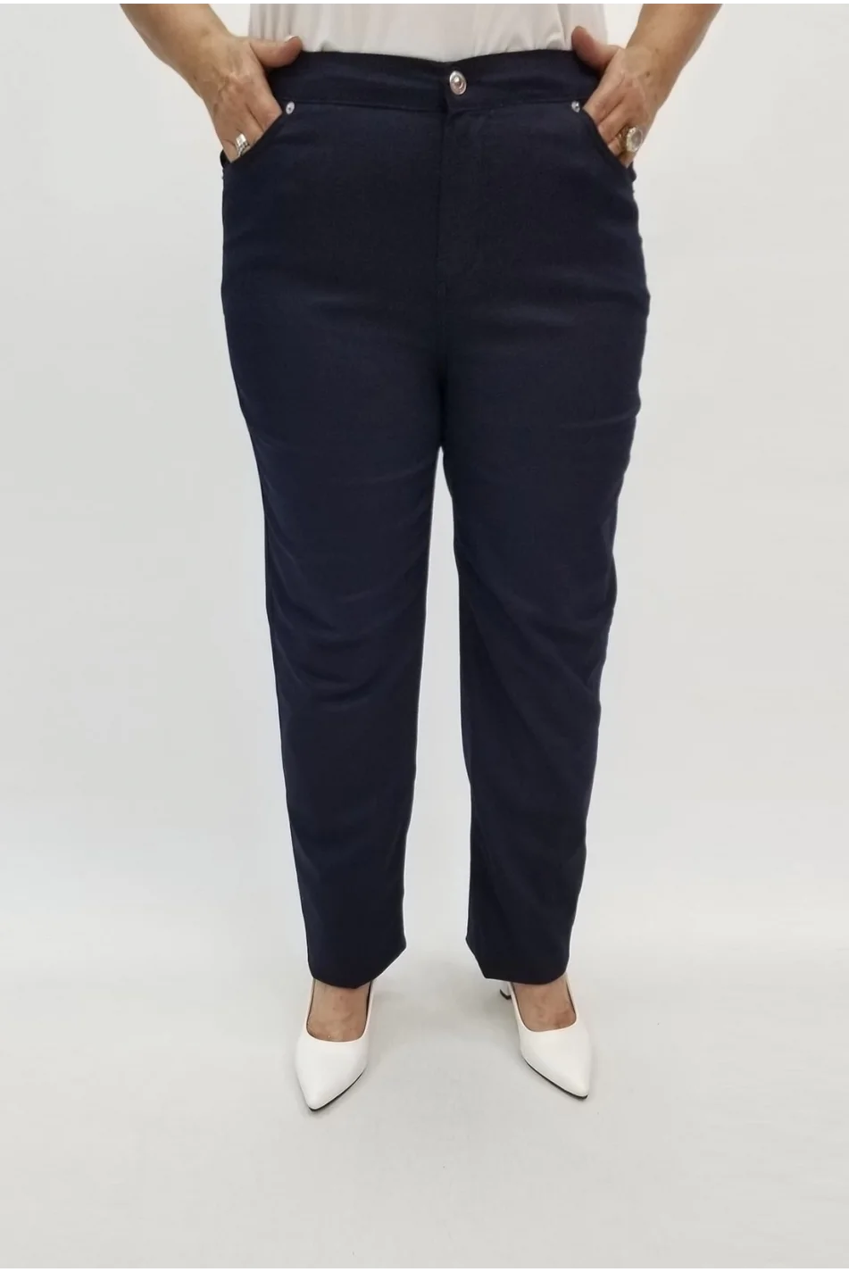 Miraggio Büyük Beden Kot Pantolon 98765 LACİVERT