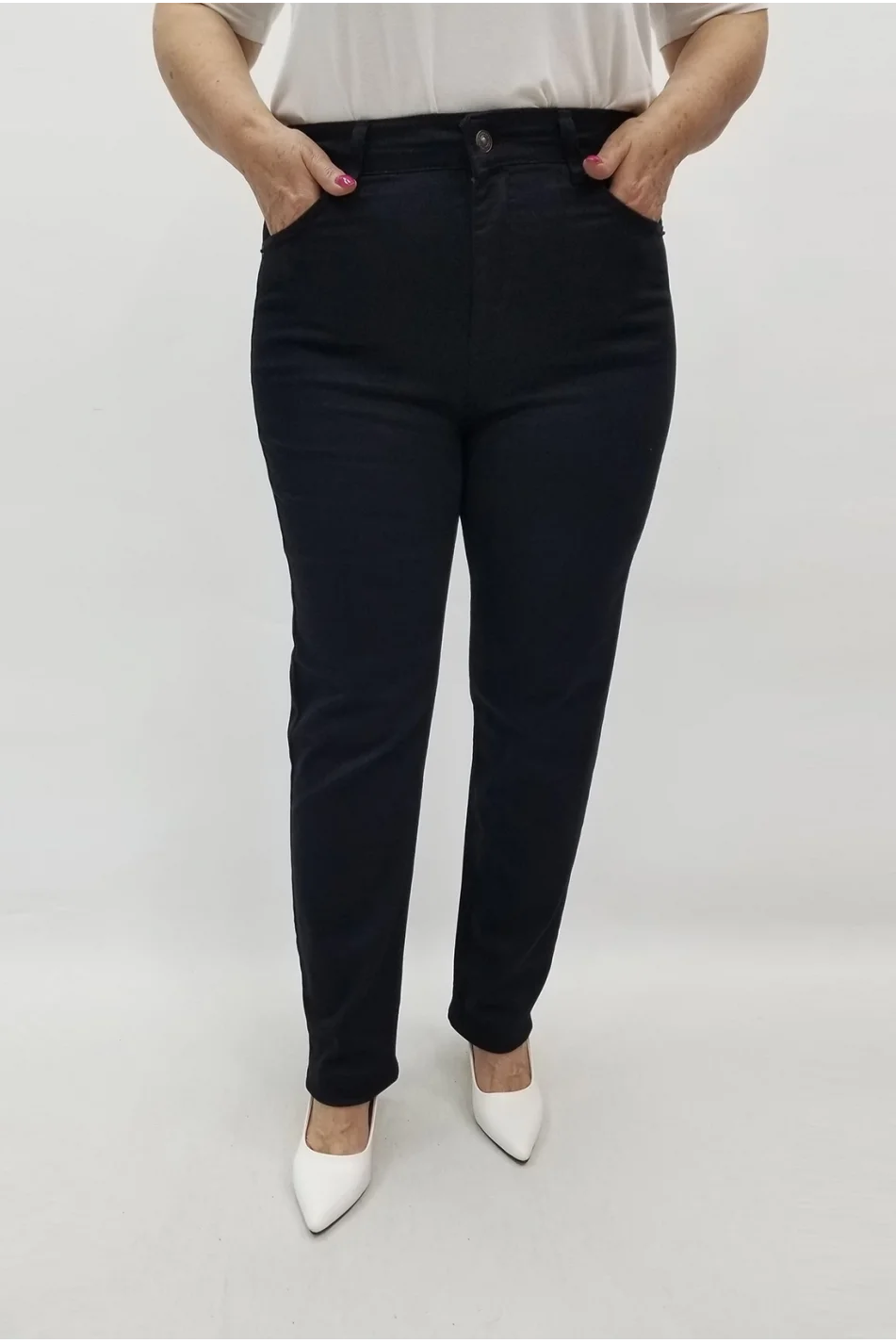 Miraggio Büyük Beden Kot Pantolon 98767 SİYAH