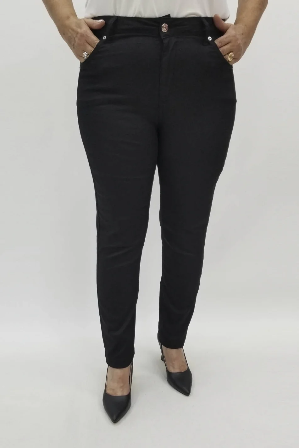 Miraggio Büyük Beden Kot Pantolon 98768 SİYAH