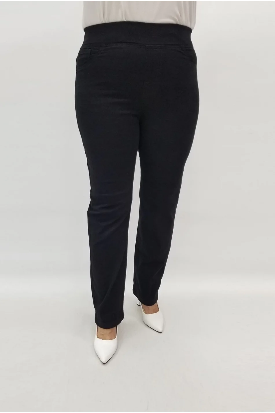 Miraggio Büyük Beden Kot Pantolon 99116 SİYAH