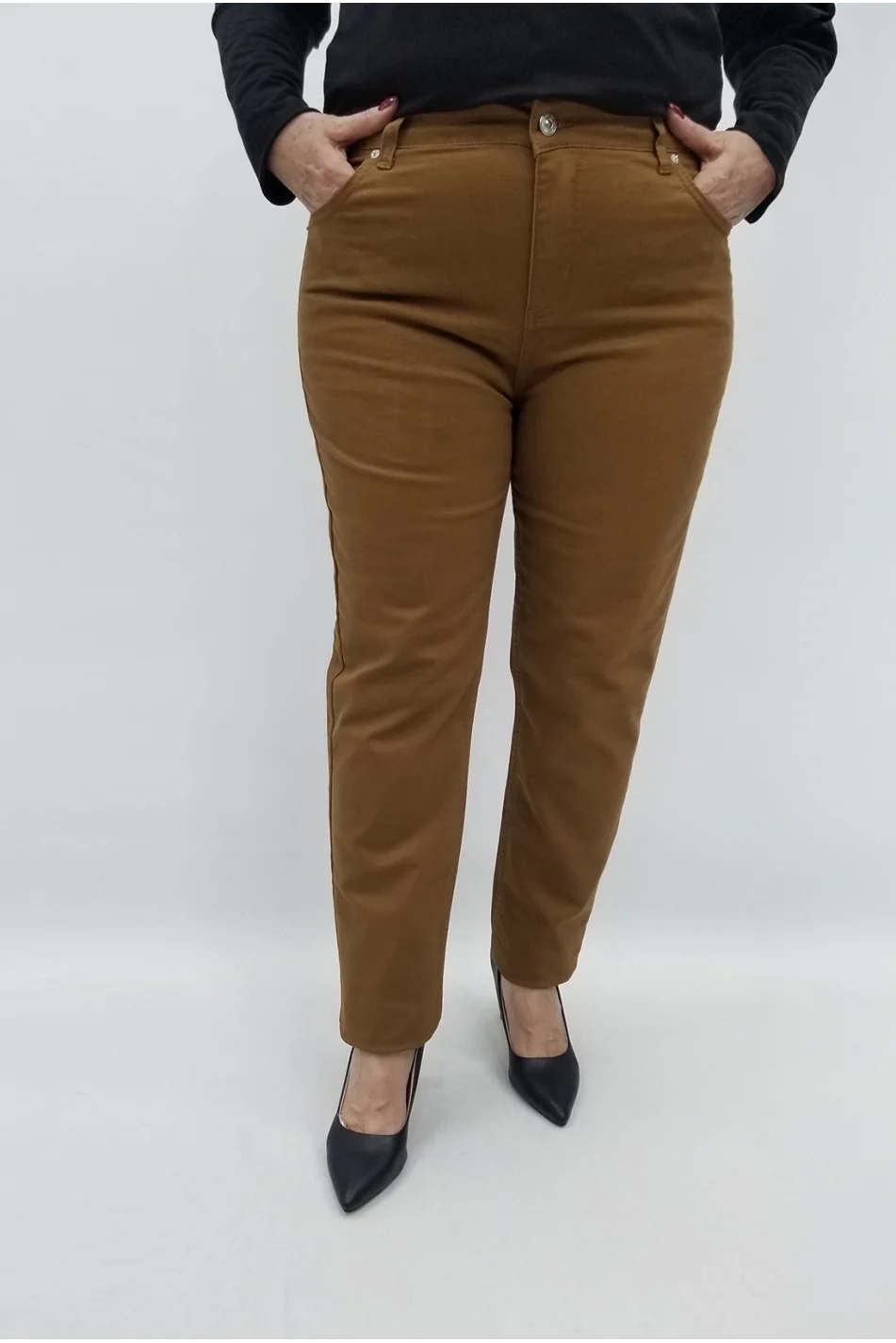 Miraggio Büyük Beden Kot Pantolon 99396 TABA