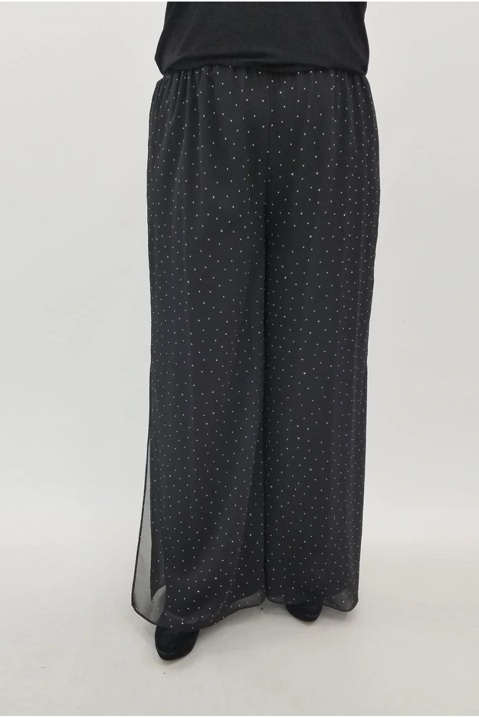 Miraggio Büyük Beden Pantolon 4006 SİYAH