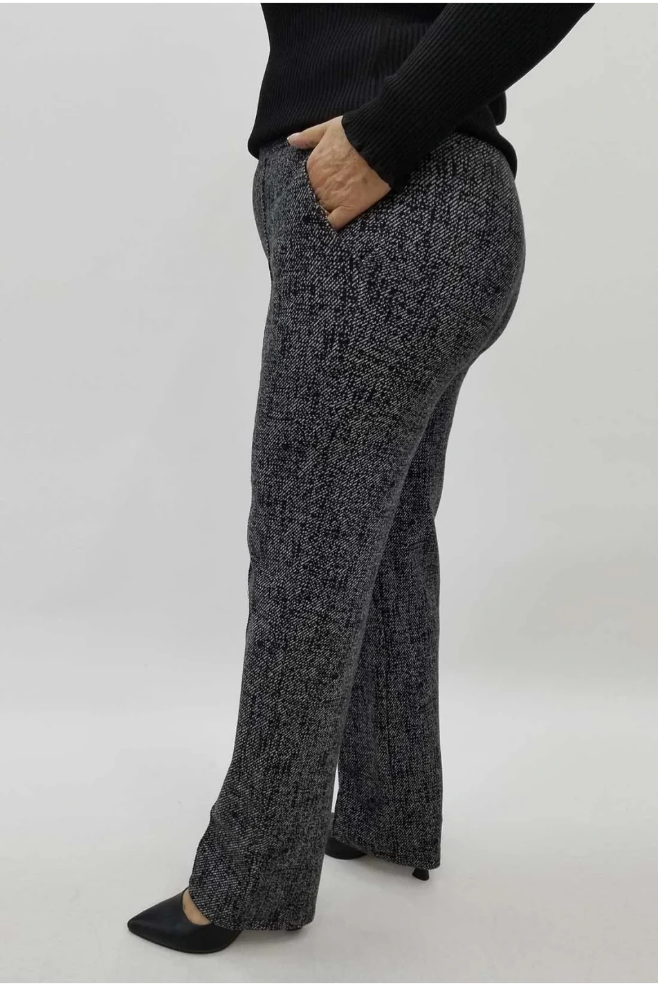 Miraggio Büyük Beden Pantolon 4202 SİYAH