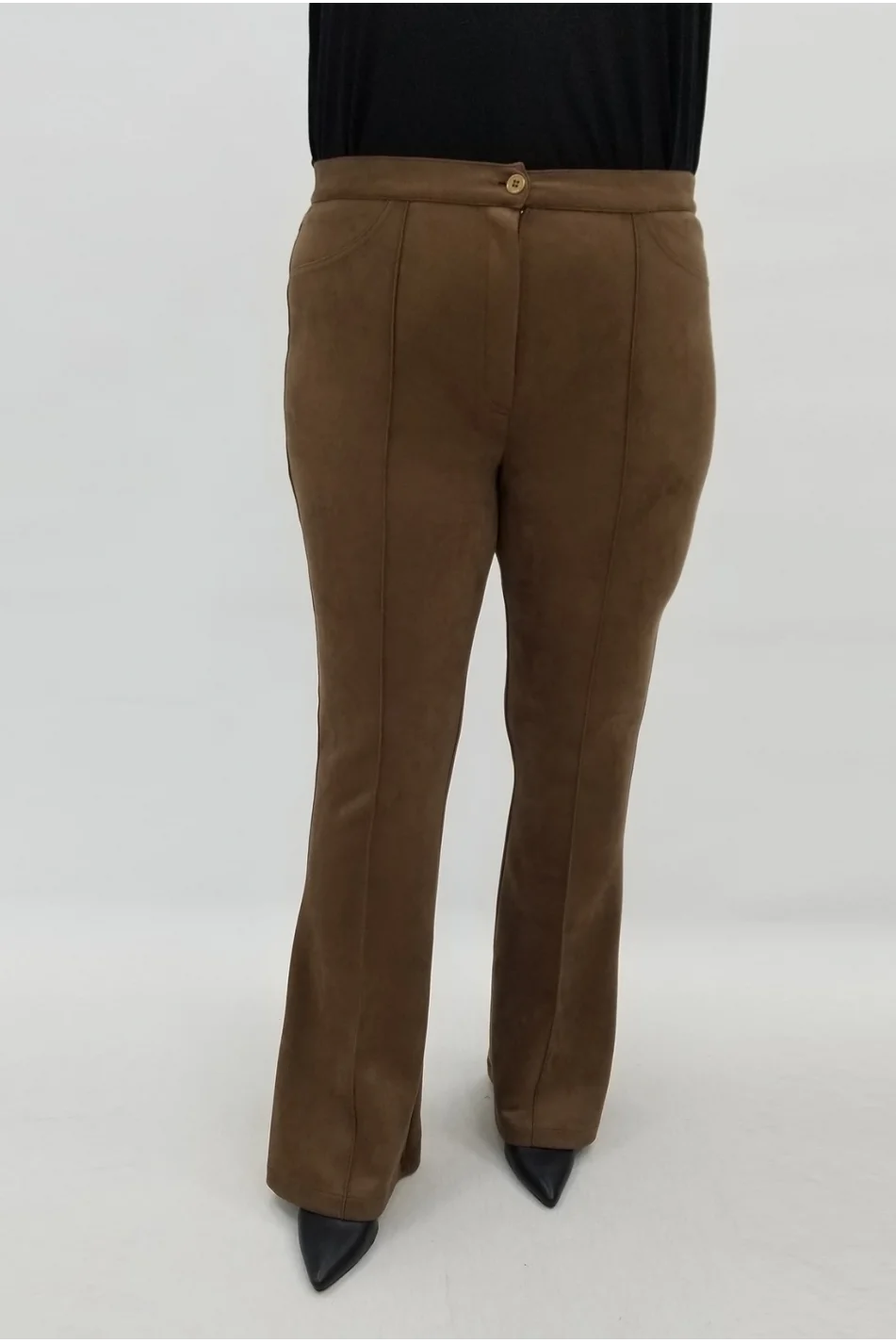 Miraggio Büyük Beden Pantolon 4219 KAHVE