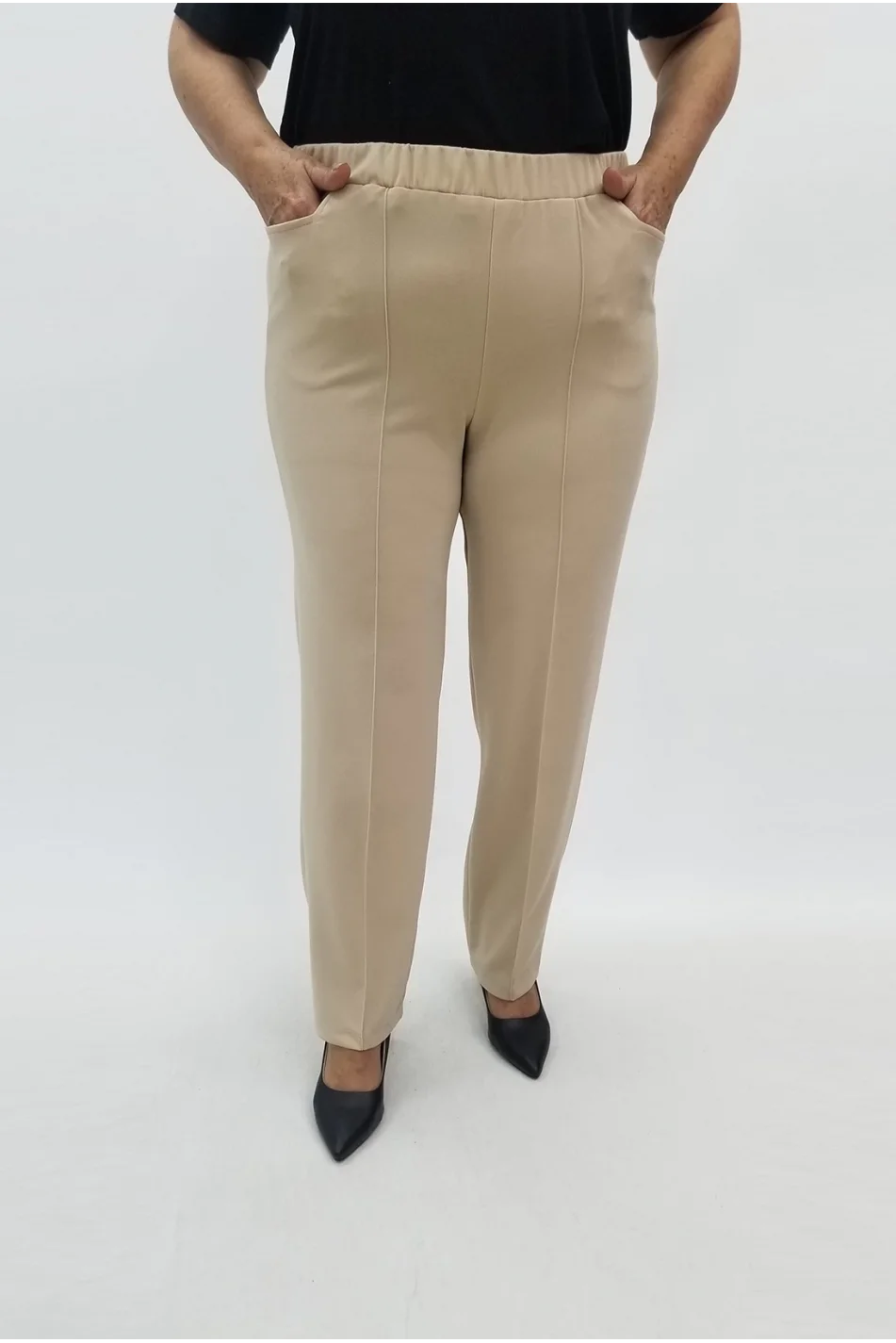 Miraggio Büyük Beden Pantolon 93671 BEJ