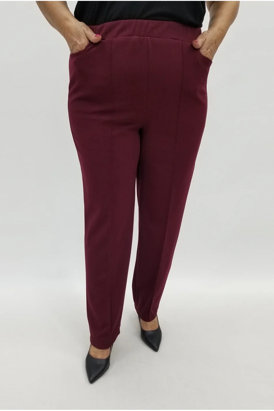 Miraggio Büyük Beden Pantolon 93671 BORDO