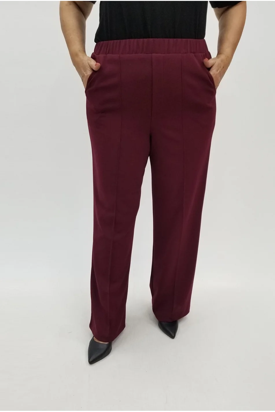 Miraggio Büyük Beden Pantolon 94996 BORDO