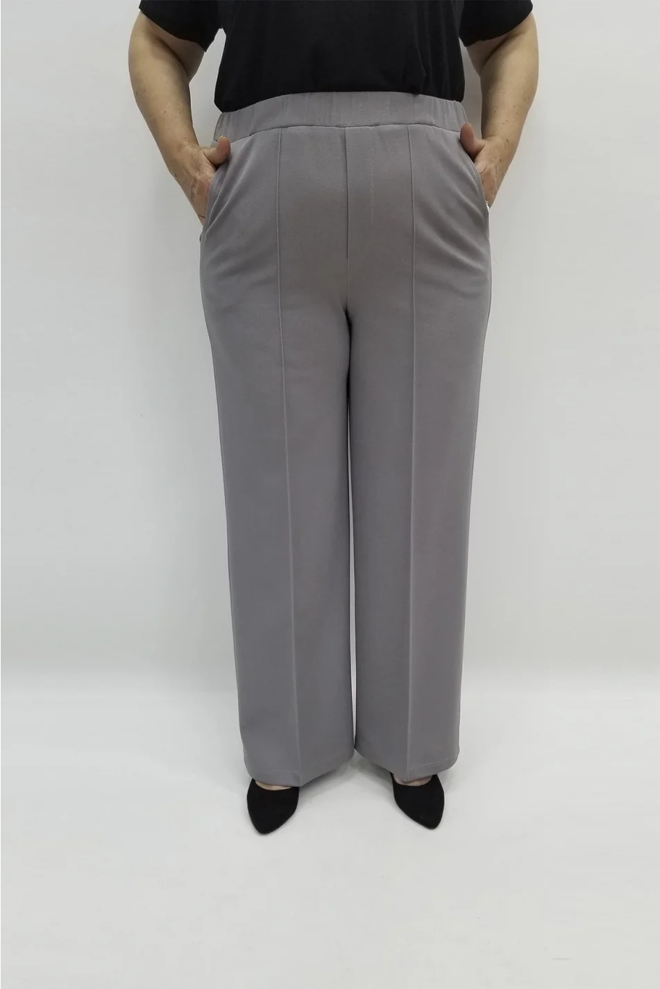 Miraggio Büyük Beden Pantolon 94996 GRİ