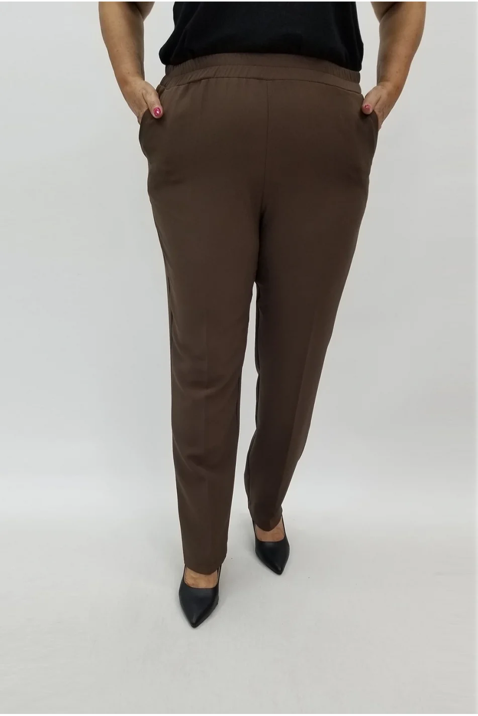 Miraggio Büyük Beden Pantolon 94997 KAHVE