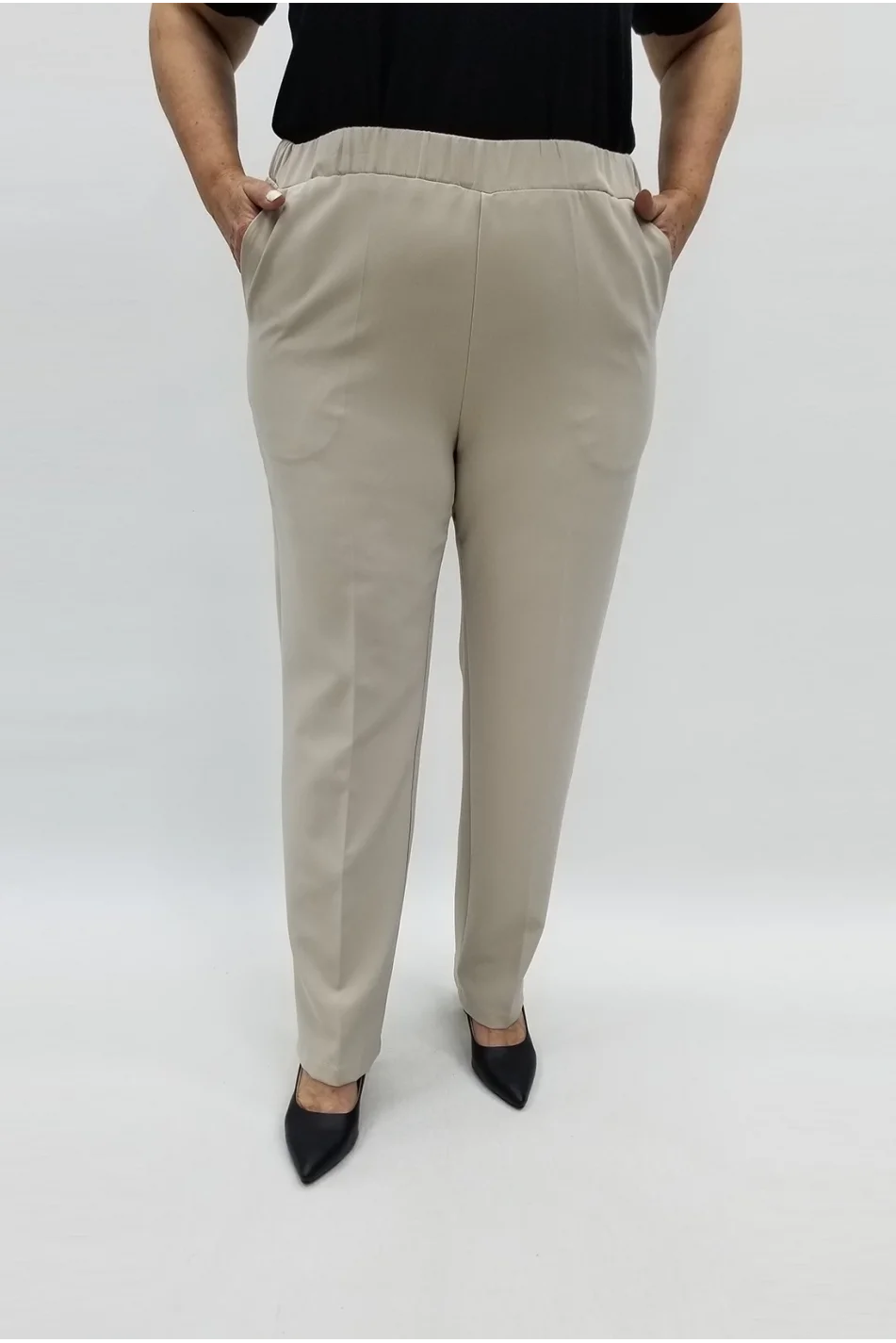 Miraggio Büyük Beden Pantolon 94997 TAŞ