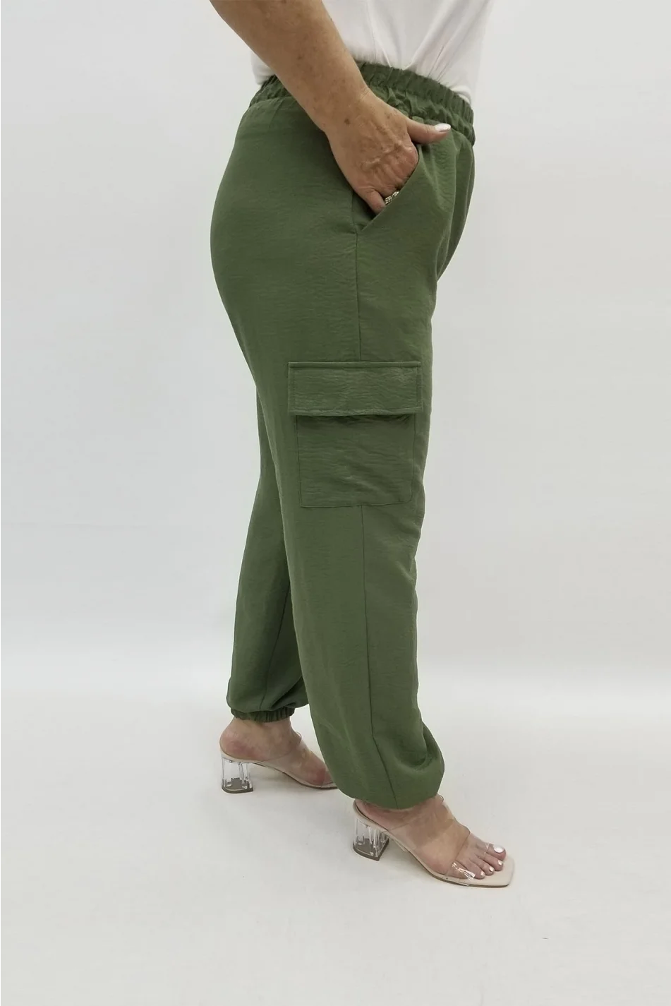 Miraggio Büyük Beden Pantolon 98485 HAKİ