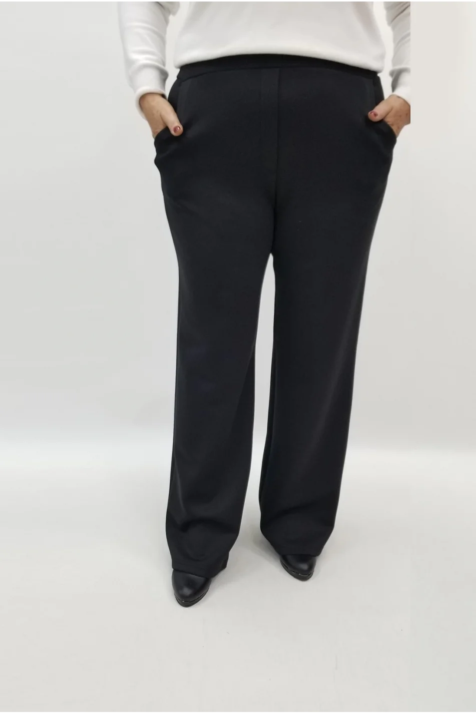 Miraggio Büyük Beden Pantolon 98540 SİYAH
